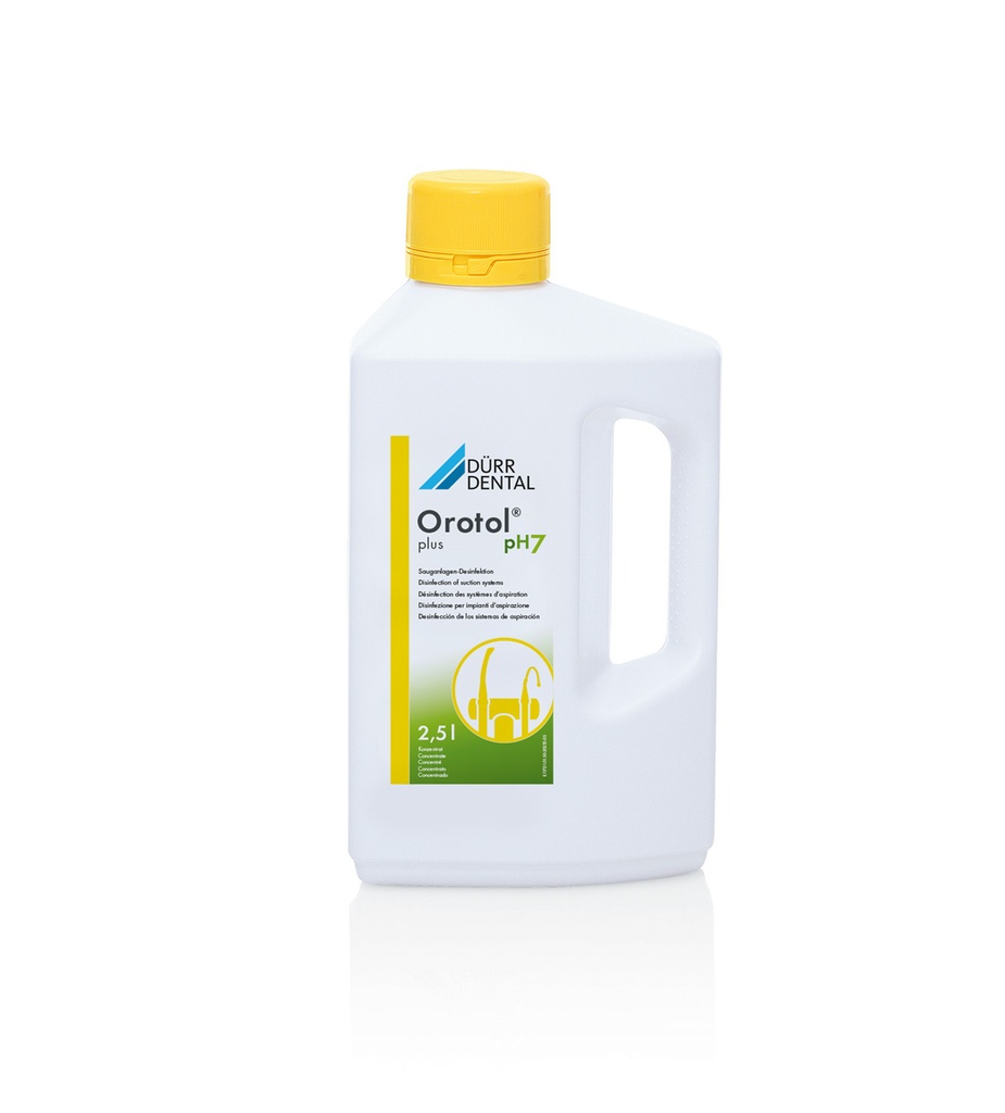 Orotol ® plus pH 7 – Désinfection des systèmes d’aspiration 